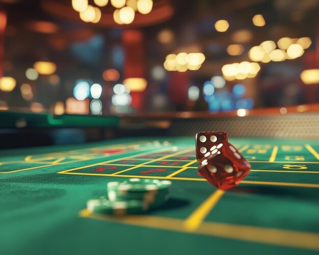 Live dealer blackjack table with multi-camera view